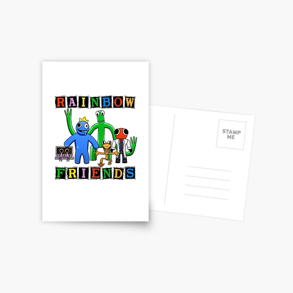 Green from Roblox Rainbow Friends Postcard for Sale by NationArts