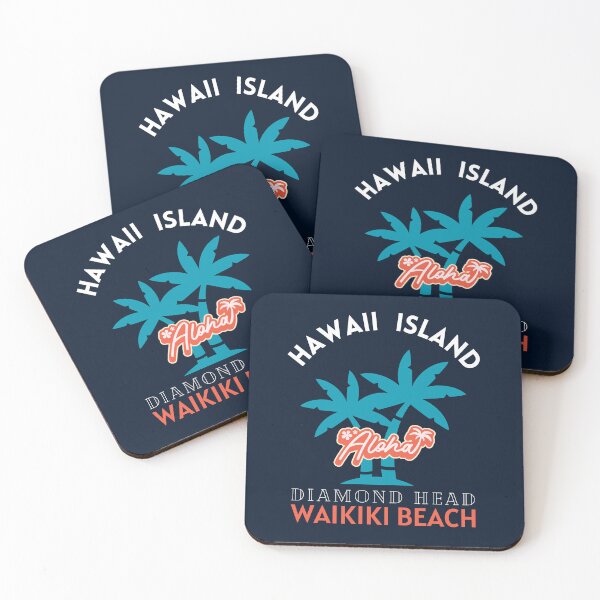 Item preview, Hawaii Island Diamond Head Waikiki Beach designed and sold by FXR-Designs.