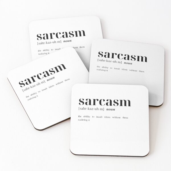 Item preview, Sarcasm Dictionary Definition designed and sold by Torii Studio.
