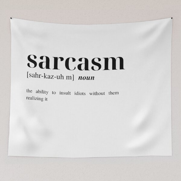 Item preview, Sarcasm Dictionary Definition designed and sold by Torii Studio.
