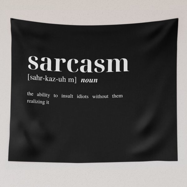 Item preview, Sarcasm Dictionary Definition designed and sold by Torii Studio.
