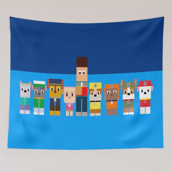 Item preview, Paw Patrol Minimal Block Design designed and sold by Graham Baitson.