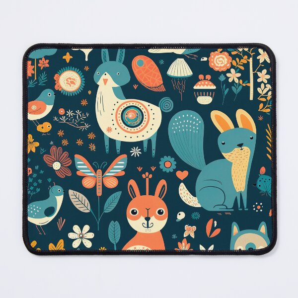 Item preview, Animals and flowers pattern designed and sold by FelpoStore.
