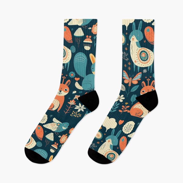 Item preview, Animals and flowers pattern designed and sold by FelpoStore.