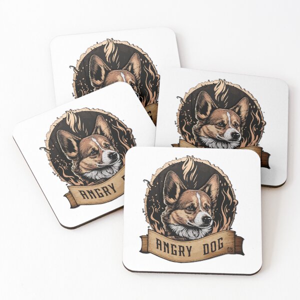 Item preview, Angry Dog: Welsh corgi designed and sold by BWstudios.