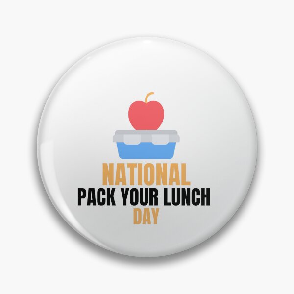 Item preview, national pack your lunch day designed and sold by xkiyal Art.