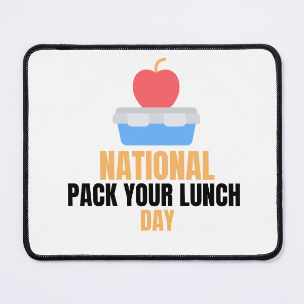 Item preview, national pack your lunch day designed and sold by xkiyal Art.