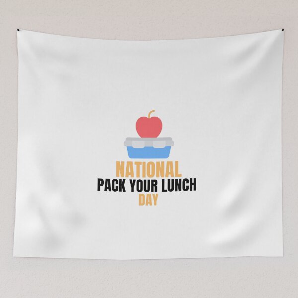 Item preview, national pack your lunch day designed and sold by xkiyal Art.