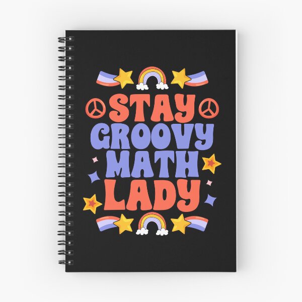 Item preview, Awesome Stay Groovy Math Lady For Groovy Mathematics Teacher designed and sold by Nessshirts.