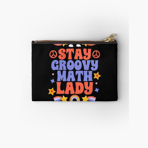 Item preview, Awesome Stay Groovy Math Lady For Groovy Mathematics Teacher designed and sold by Nessshirts.
