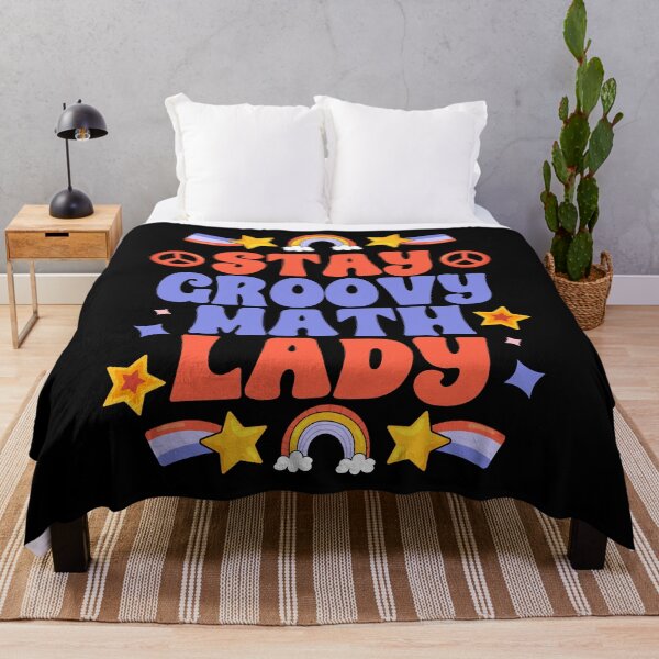 Item preview, Awesome Stay Groovy Math Lady For Groovy Mathematics Teacher designed and sold by Nessshirts.