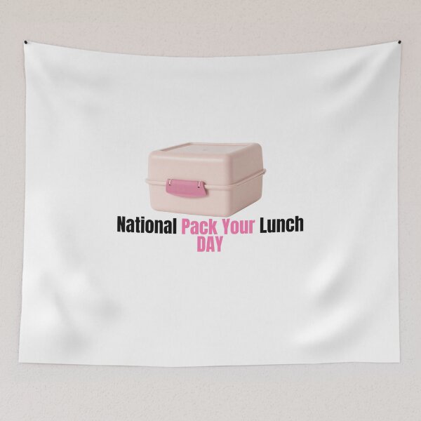 Item preview, national pack your lunch day designed and sold by xkiyal Art.