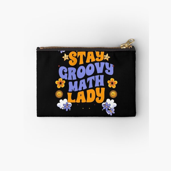Item preview, Retro Stay Groovy Math Lady For A Groovy Mathematics Teacher designed and sold by Nessshirts.