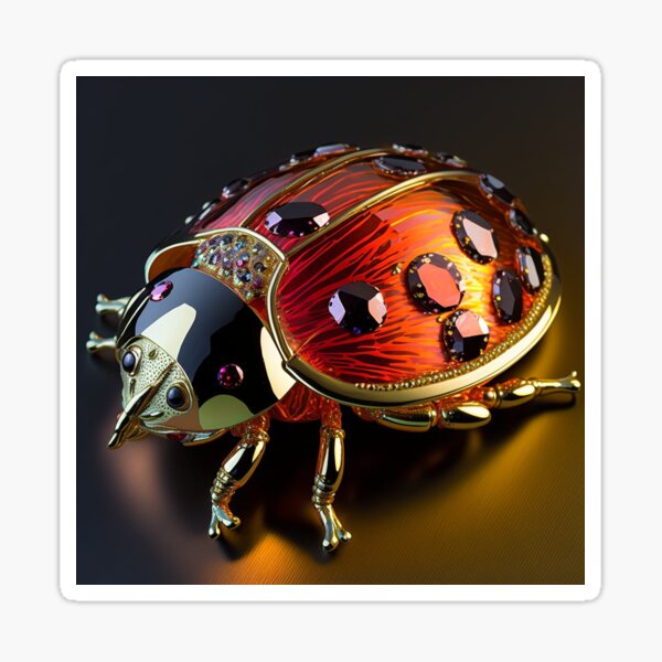 lady bird cycle sticker