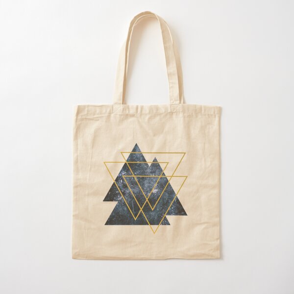 Geometric Contrast Tote Bag - Perry Estelle Designs