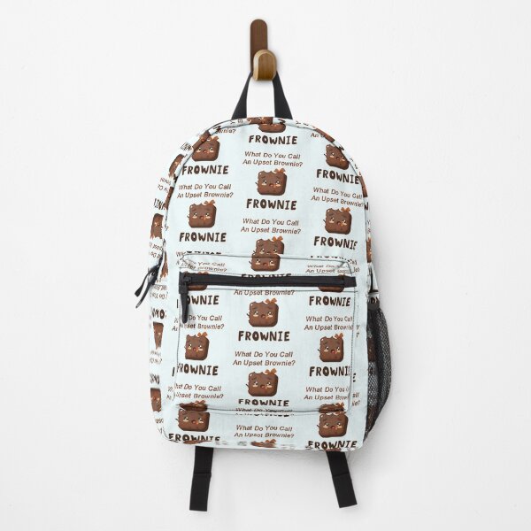 Item preview, What do you call an upset Brownie? Frownie - Funny Brownie Puns Sticker designed and sold by byFizCreative.