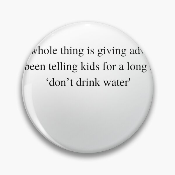 Item preview, Jiminy Cricket says 'dont drink water' Neverafter designed and sold by Josiegrace4415.