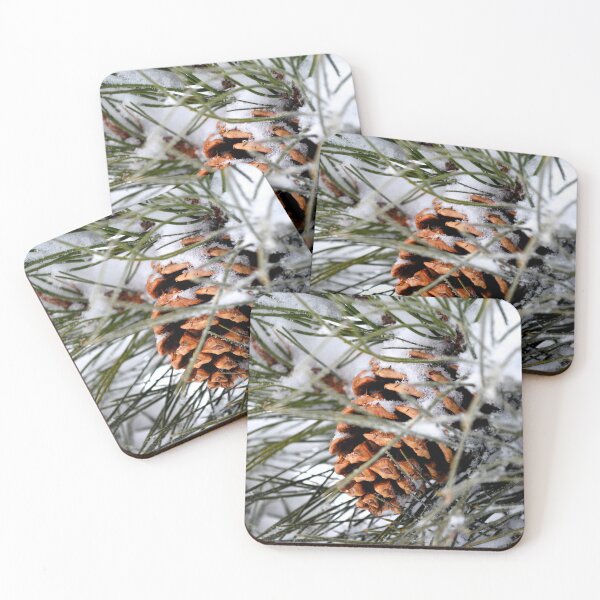 Item preview, Hidden Snowy Pinecone designed and sold by EarthUnlocked.