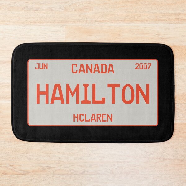 Item preview, Lewis Hamilton first win license plate black designed and sold by ff1merch ..