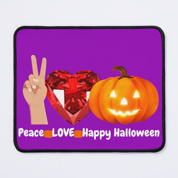 Item preview,   Peace Love Happy Halloween  designed and sold by RascalsDesigns.