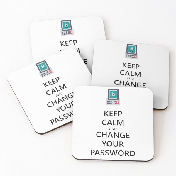 Item preview, Keep Calm and Change Your Password - Light designed and sold by PaulJerimy.