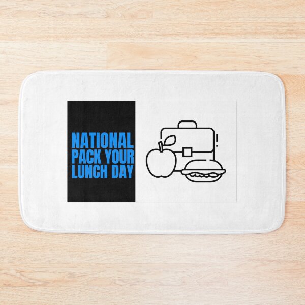 Item preview, national pack your lunch day designed and sold by xkiyal Art.