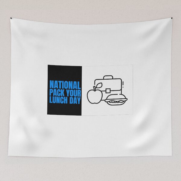 Item preview, national pack your lunch day designed and sold by xkiyal Art.