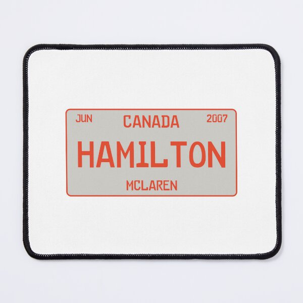 Item preview, Lewis Hamilton first win license plate white designed and sold by ff1merch ..