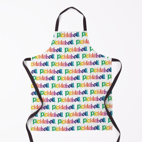 Item preview, Rainbow Pickleball word pattern designed and sold by flamendes.