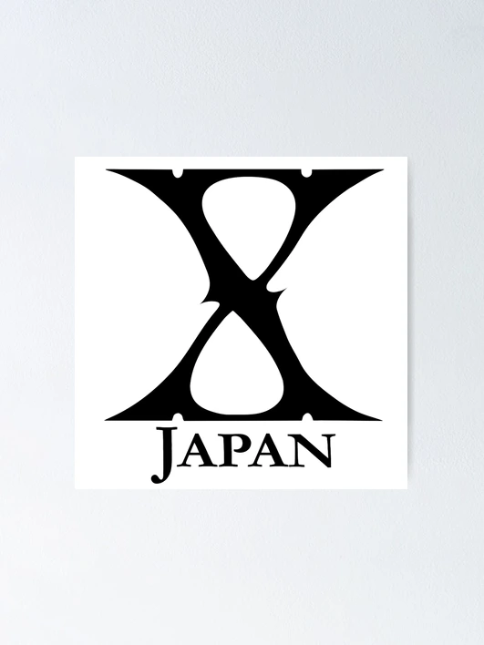 X Japan Logo (Black)