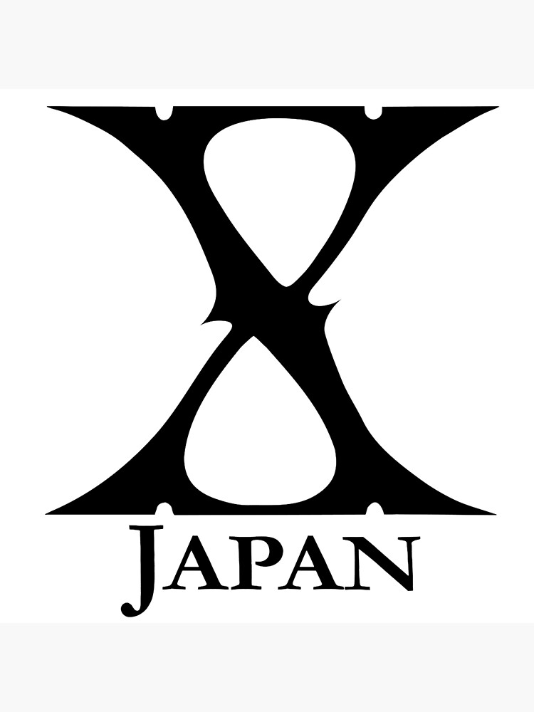 X Japan Logo (Black)