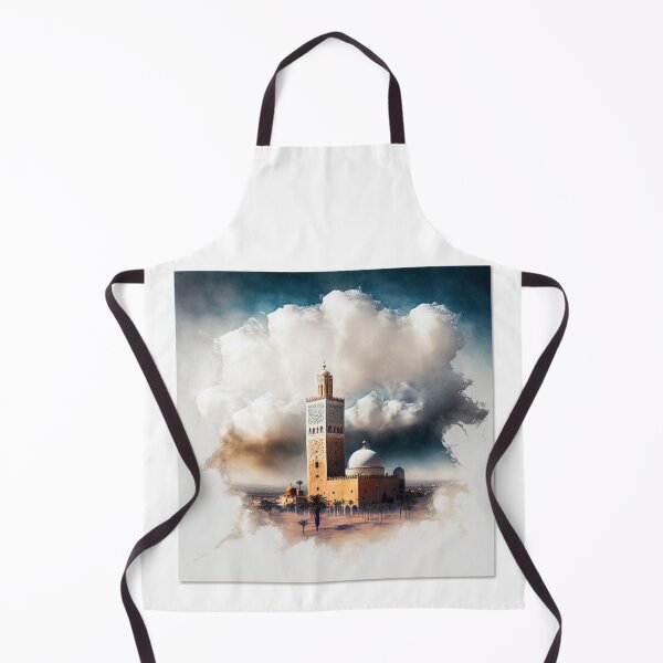 Item preview, Heavenly Oasis: The Serenity of a Mosque Amidst the Clouds designed and sold by BENMBARK.
