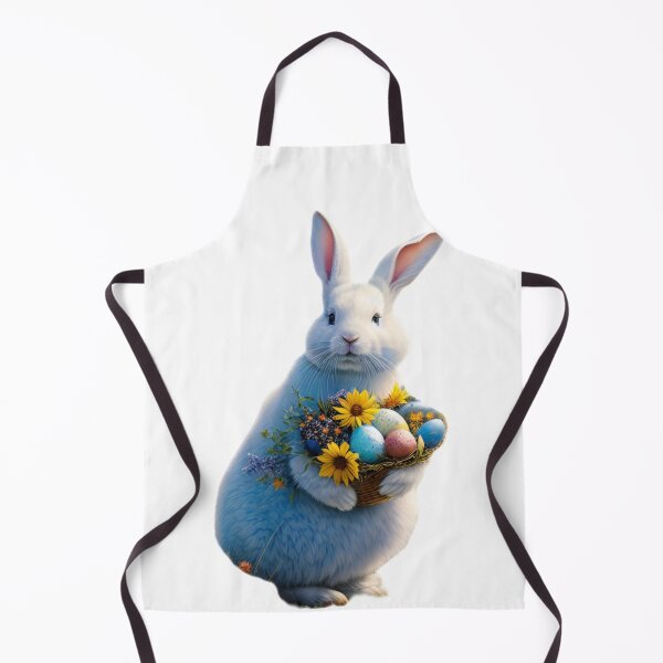 Item preview, Colorful Festive Easter Eggs Easter Bunny Spring Flowers Version 68 designed and sold by DreamingAwake1.