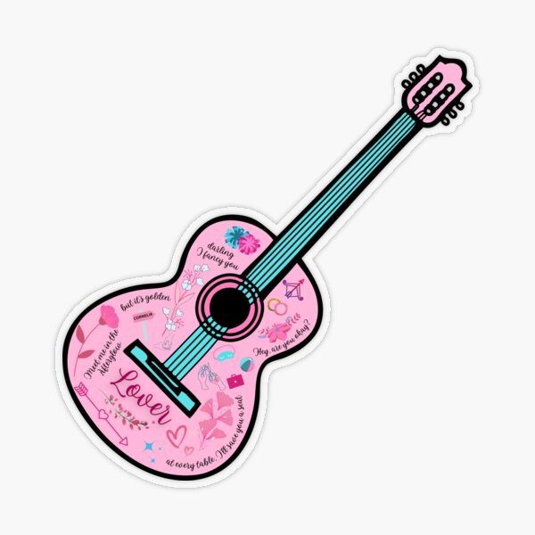 All Taylor Swift Eras guitar logo stickers ✨🎸 : r/TaylorSwiftMerch