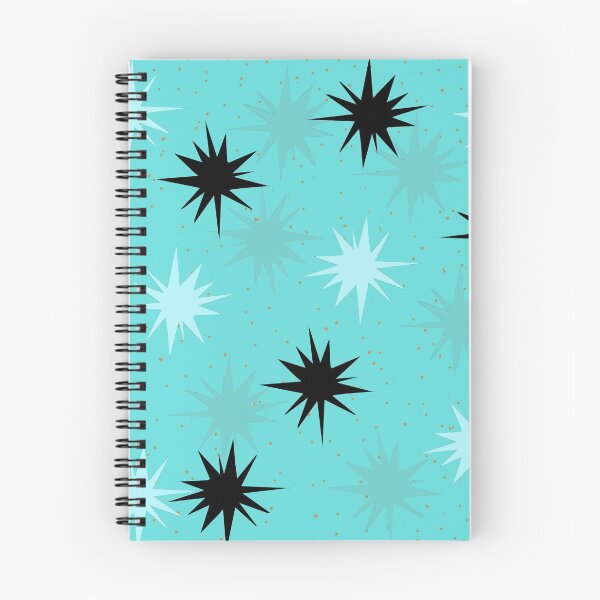 Aperçu de l'œuvre Mod Atomic Turquoise Starburst créée et vendue par StrangeLilOnion.