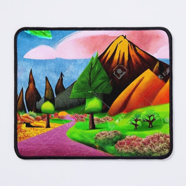 Item preview, Beautifull drawed Mountains designed and sold by doomwalker2010.