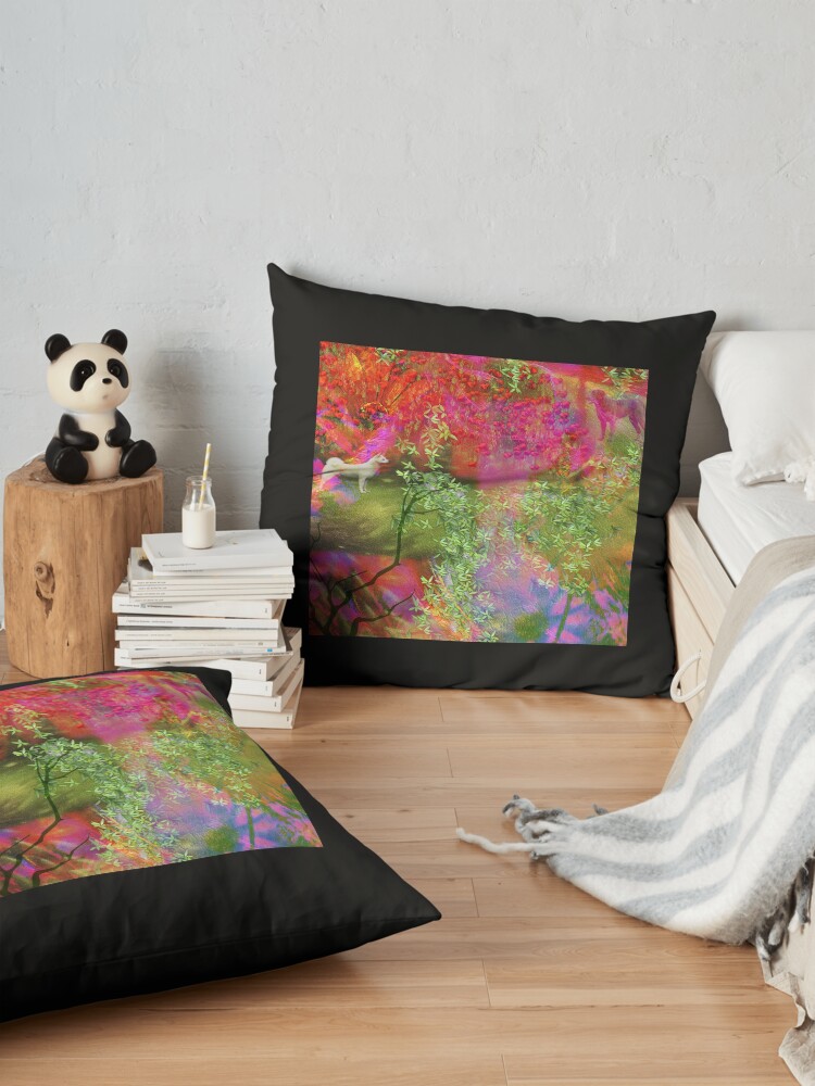 Alternate view of Breathe Of Spring Floor Pillow