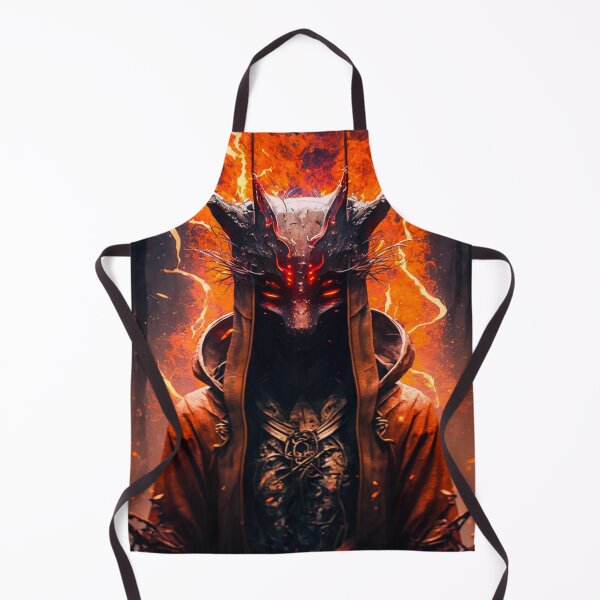 Item preview, Kitsune Demon Surreal Painting #3 designed and sold by Artistic Pandas.