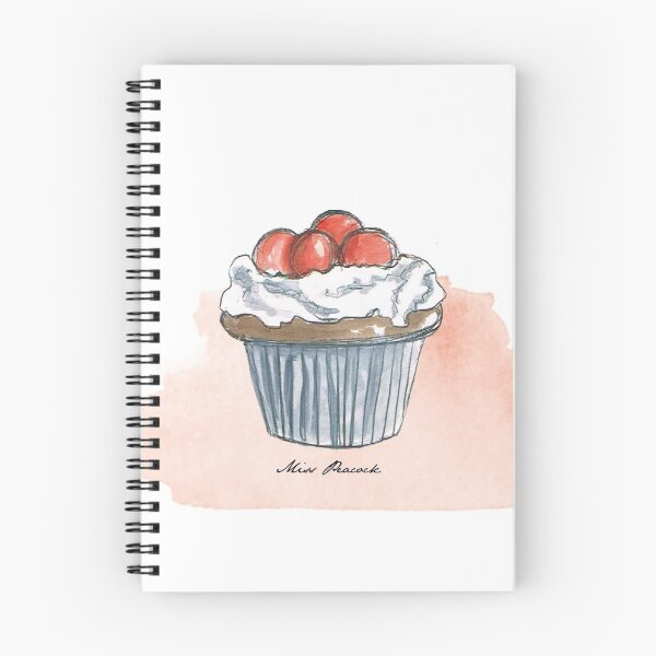 Item preview, Cherry Cupcake – White designed and sold by misspeacock.
