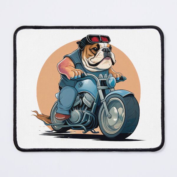 Item preview, Biker Bulldog Sepp designed and sold by she-devil-shirt.