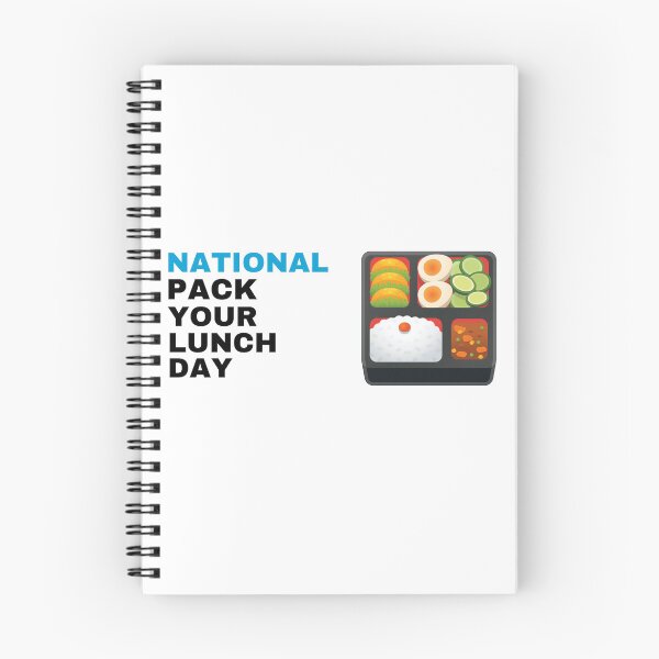 Item preview, national pack your lunch day designed and sold by xkiyal Art.