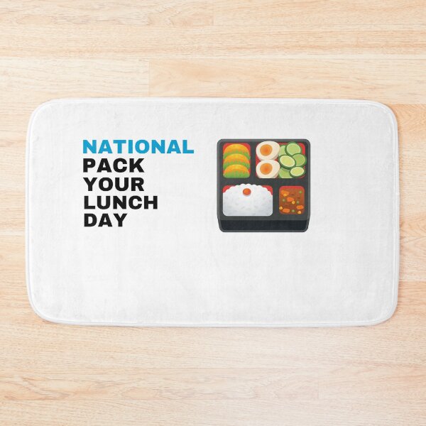 Item preview, national pack your lunch day designed and sold by xkiyal Art.