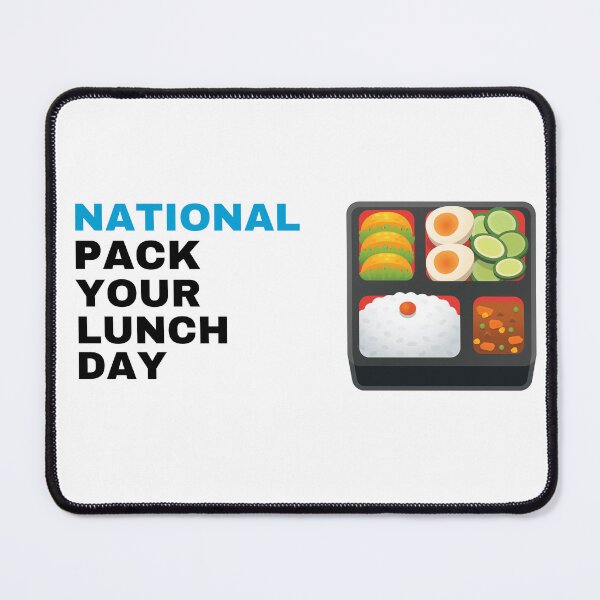Item preview, national pack your lunch day designed and sold by xkiyal Art.