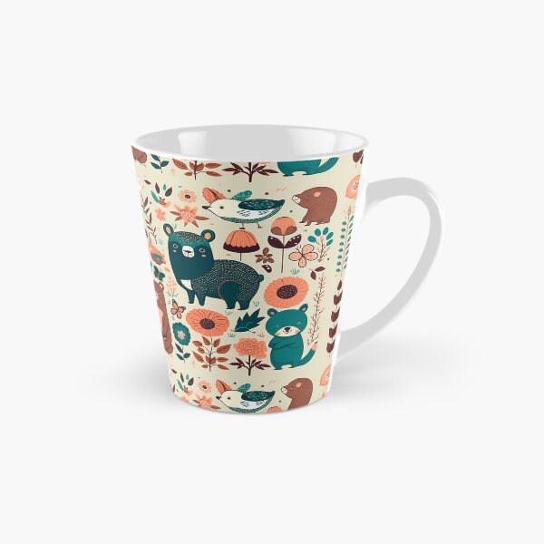 Item preview, Animals and flowers pattern designed and sold by FelpoStore.