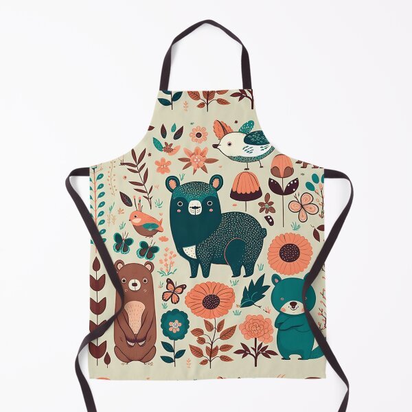 Item preview, Animals and flowers pattern designed and sold by FelpoStore.