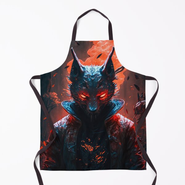 Item preview, Kitsune Demon Surreal Painting #5 designed and sold by Artistic Pandas.