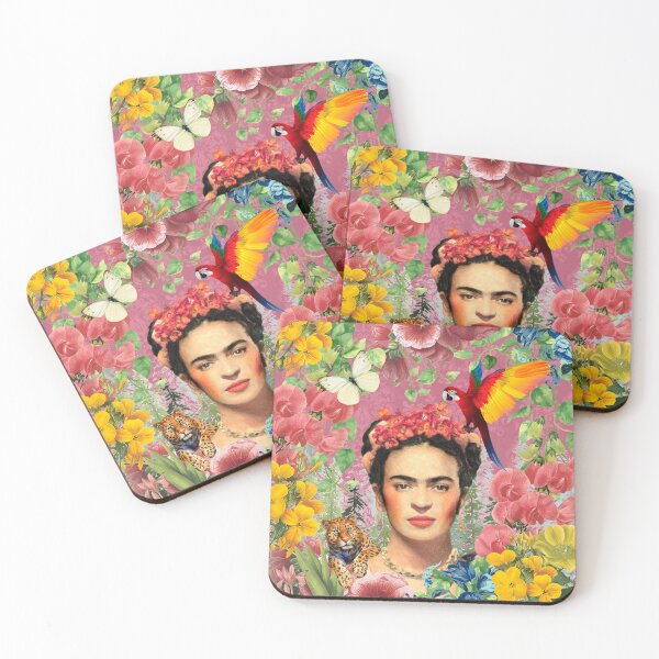 Item preview, Frida Kahlo Pink Tiger designed and sold by Muycote.