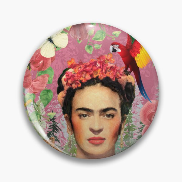 Item preview, Frida Kahlo Pink Tiger designed and sold by Muycote.