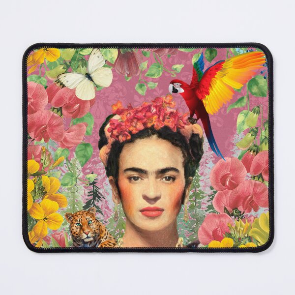 Item preview, Frida Kahlo Pink Tiger designed and sold by Muycote.