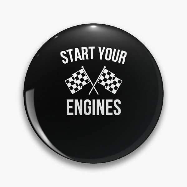 Item preview, Start your Engines Race Flags designed and sold by Fitbys.